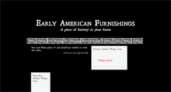 Desktop Screenshot of earlyamericanfurnishings.com